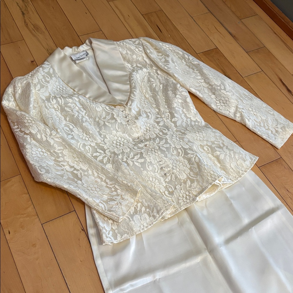 Collections JS Wedding Skirt Suit